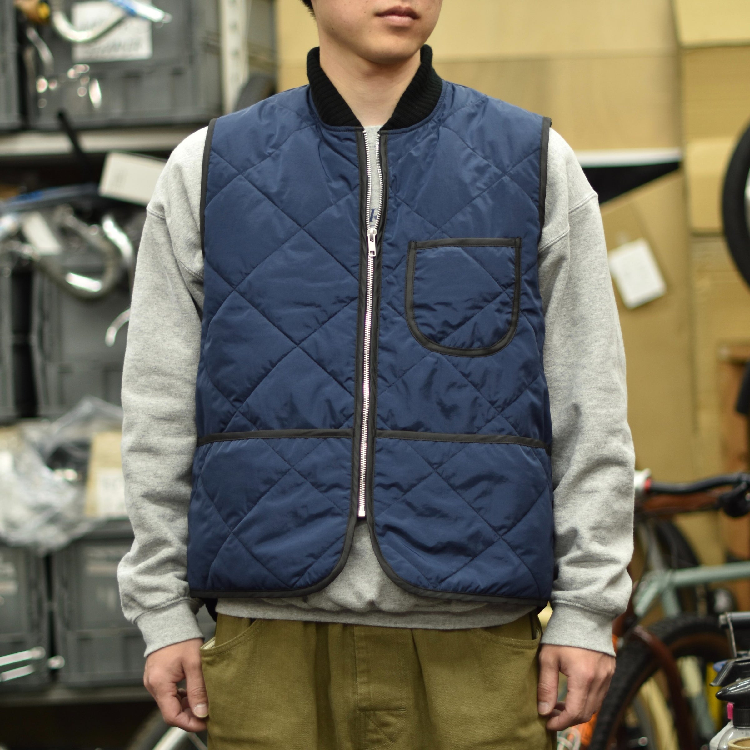 SIESTA's QUILTED NYLON VEST | S I E S T A