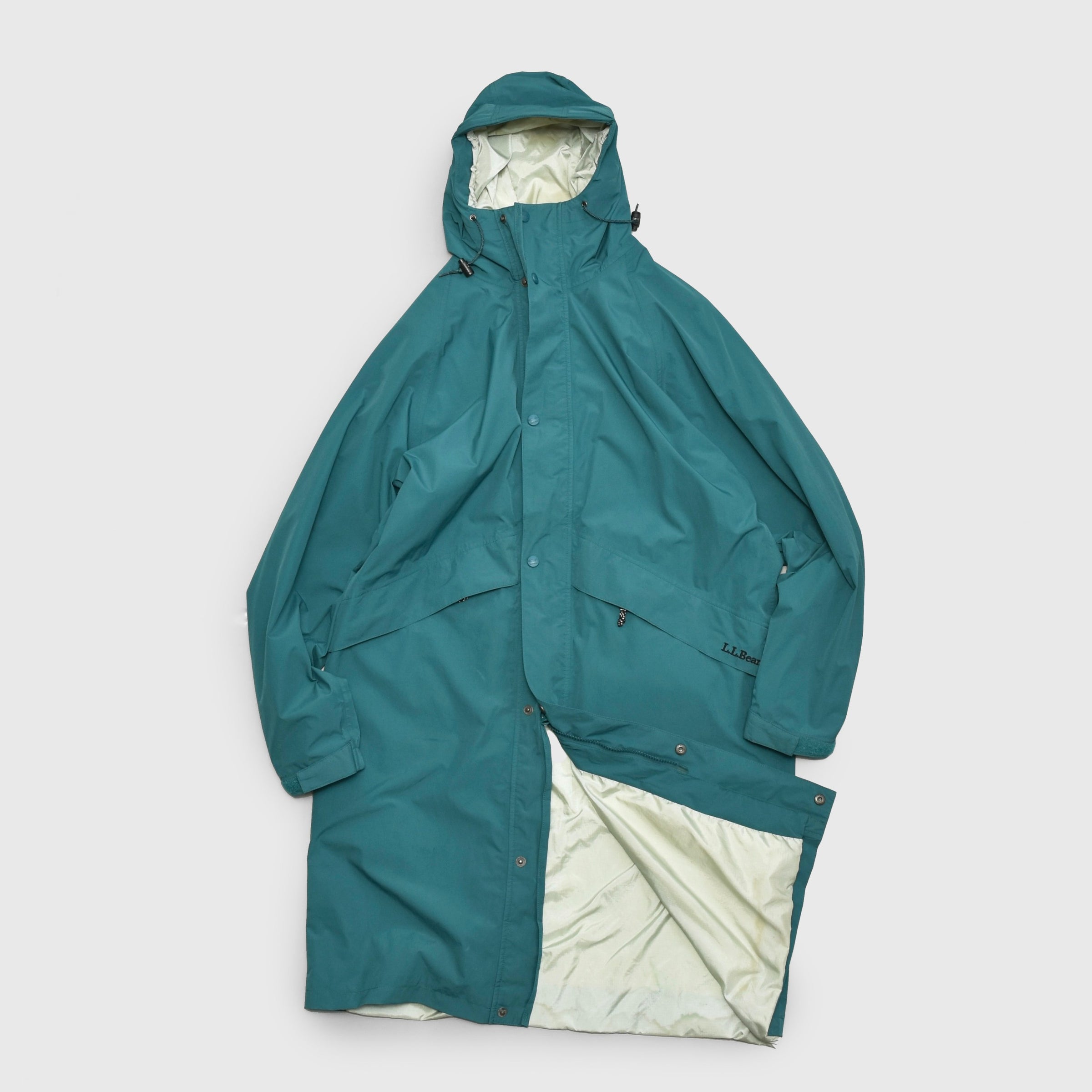 L.L.Bean Hooded Stowaway GORE-TEX®︎ Nylon Coat | S I E S T A