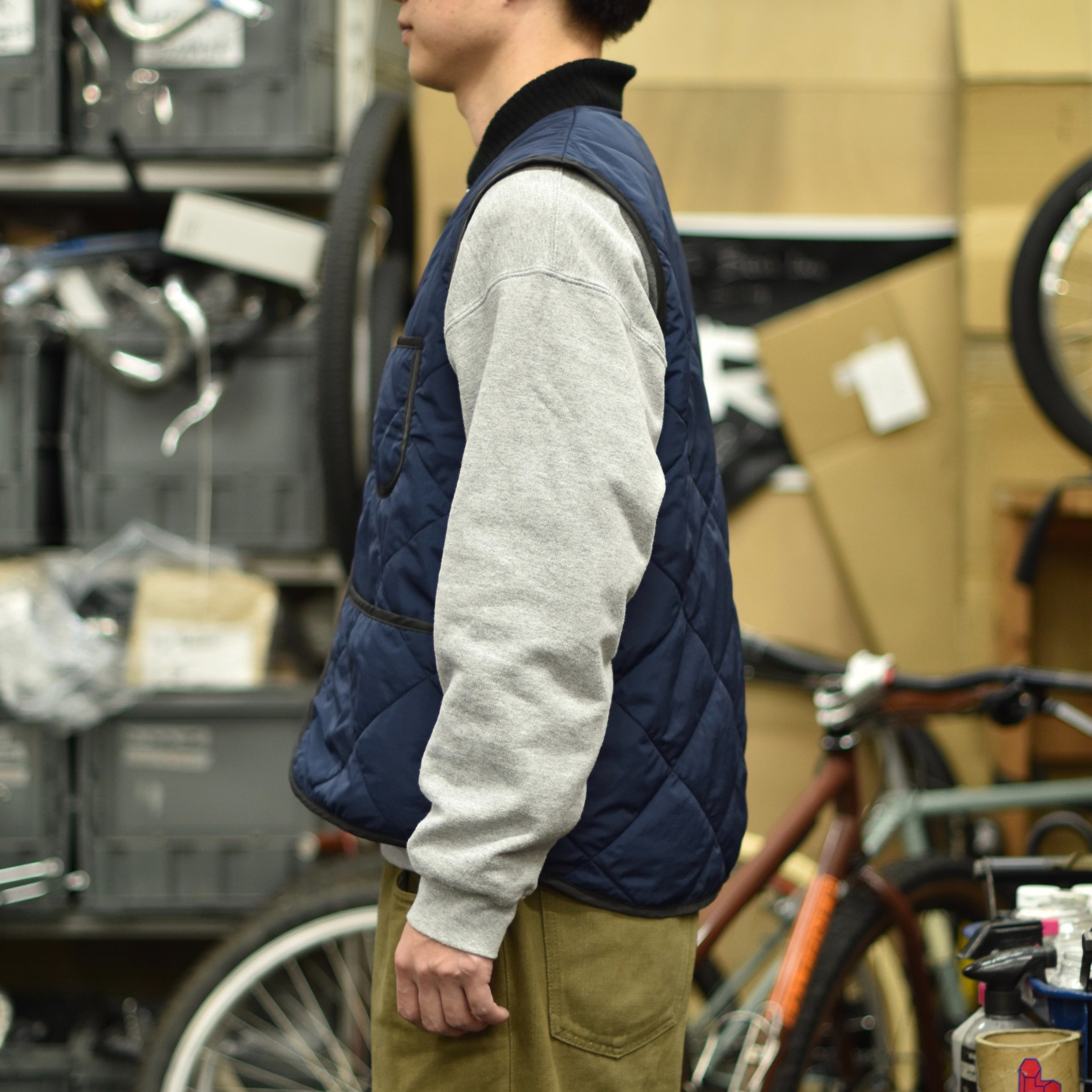 SIESTA's QUILTED NYLON VEST | S I E S T A