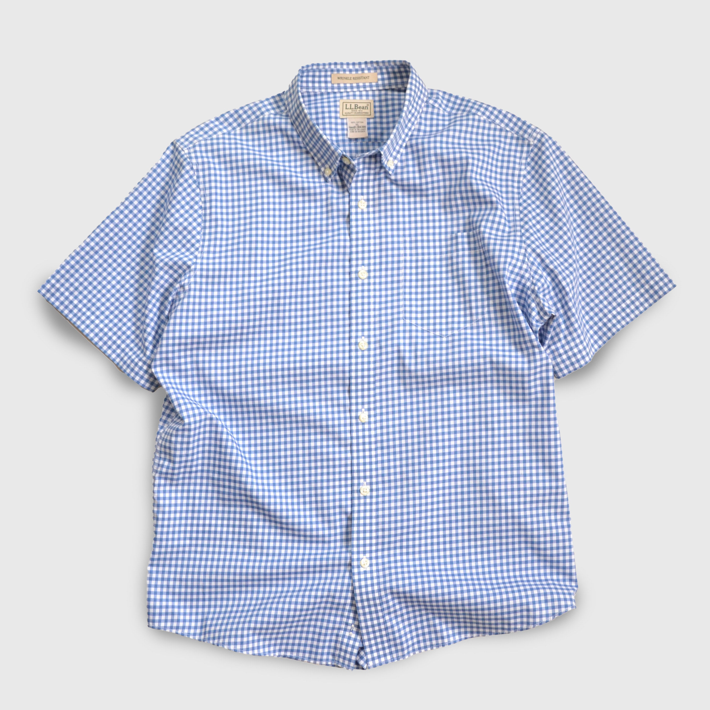 L.L.Bean Short Sleeve Button Down Shirt | SIESTA
