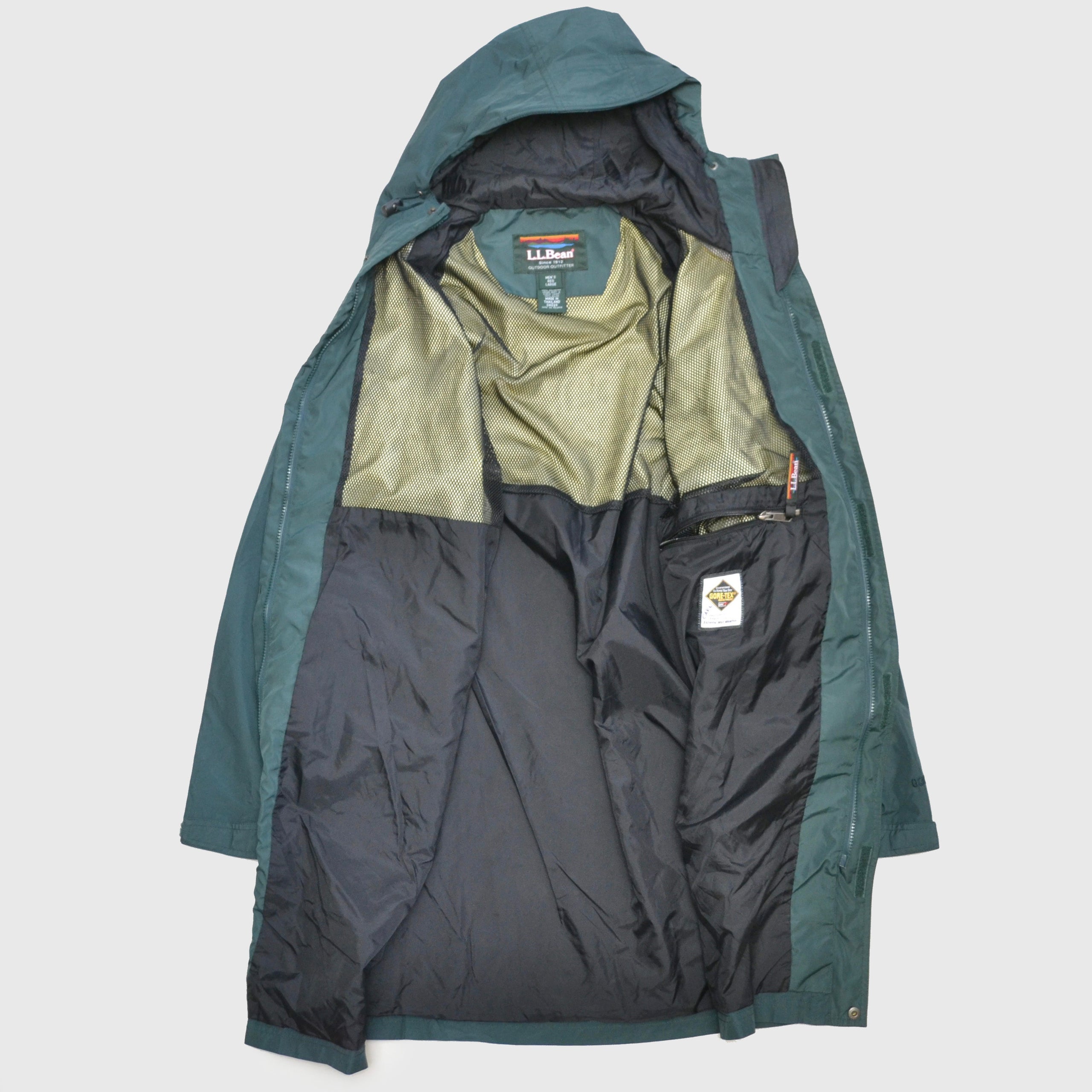 L.L.Bean Stowaway Hooded GORE-TEX®︎ Nylon Coat | ＳＩＥＳＴＡ