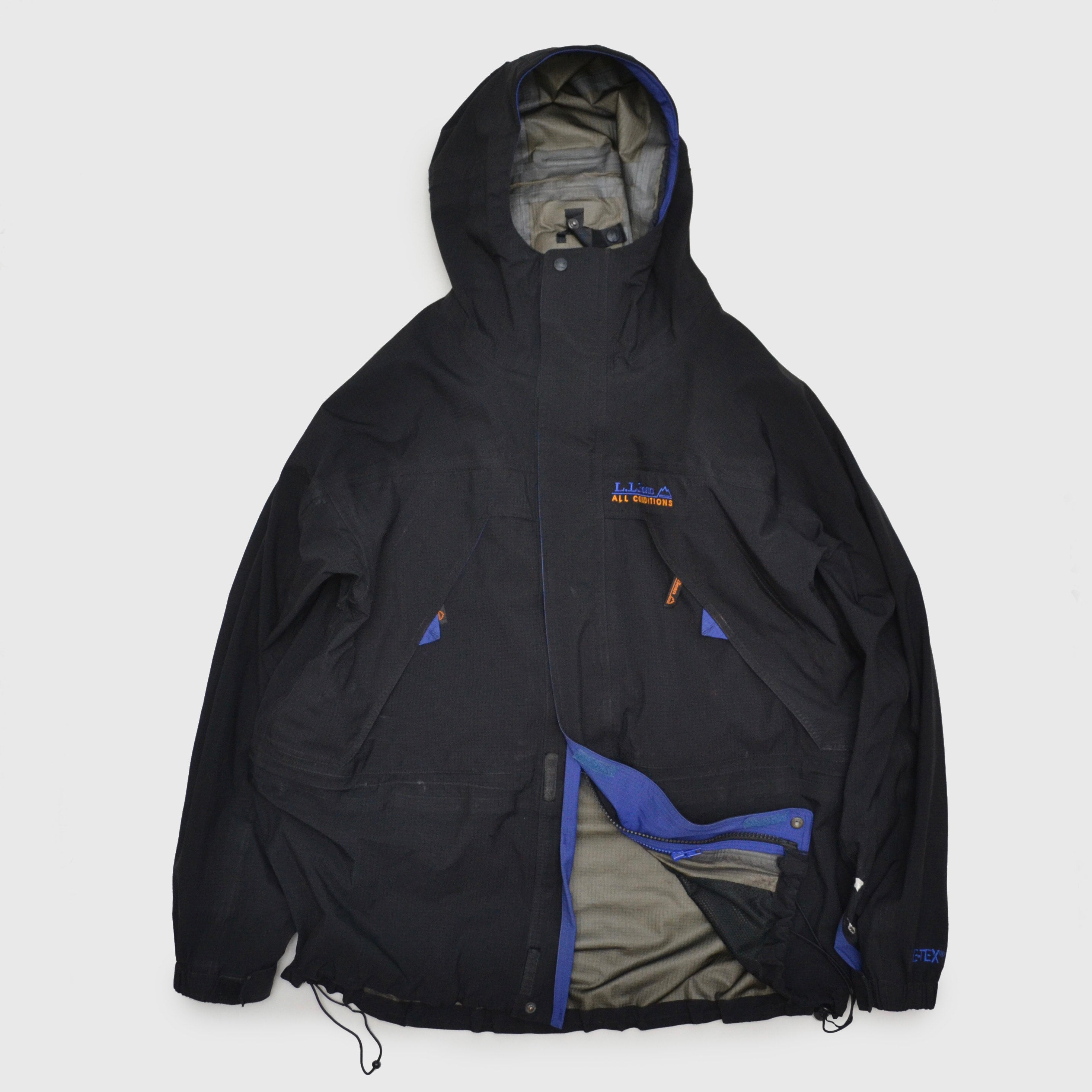 希少】90s L.L.Bean アノラック ひし ジャケット GORE-TEX
