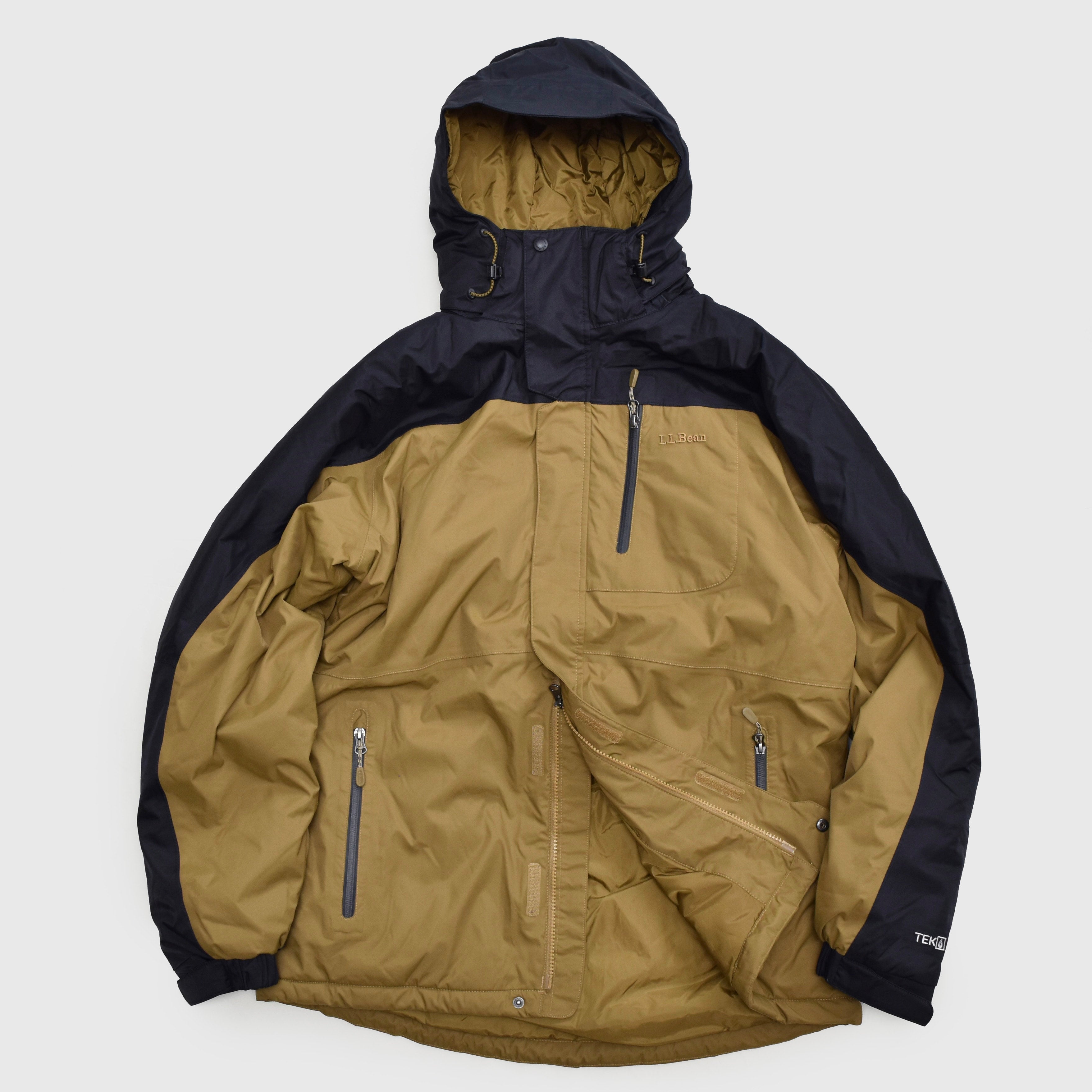 Veste Matelassée L.L.Bean Homme Taille M - Primaloft Gris - Ultra Légère Et Pliable